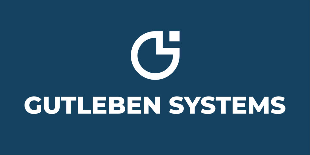 Logo Name Vertical White on Color